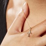 Collier Cobeia Or Jaune Oxyde De Zirconium - Colliers Femme | Histoire d&rsquo;Or