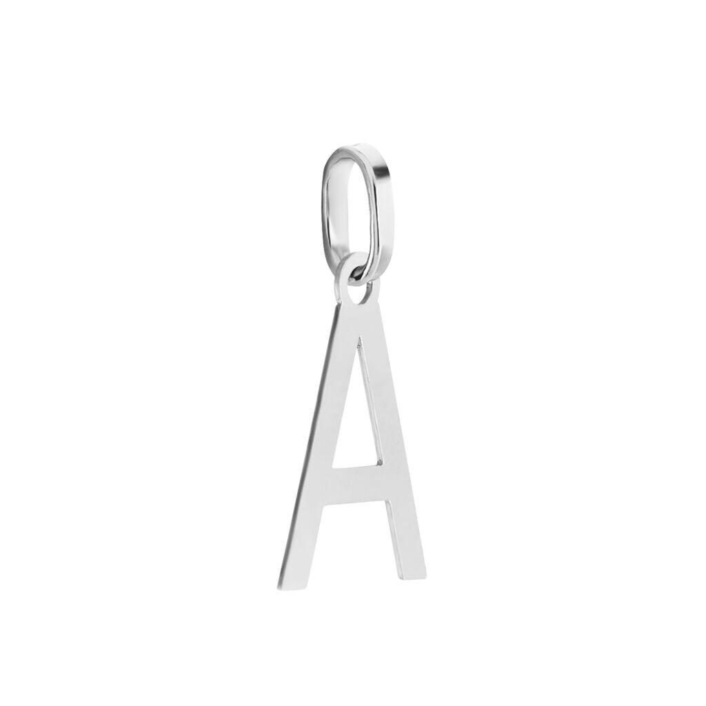 Pendentif Ionia Lettre Or Blanc - Pendentifs Famille | Histoire d&rsquo;Or