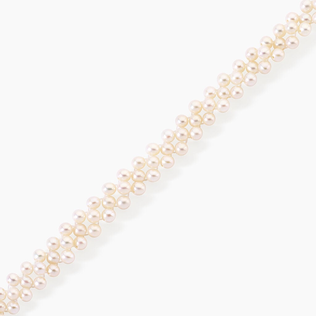 Bracelet Thanyah Argent Dor&eacute; A L'Or 750/1000 Perle De Culture - Bracelets Femme | Histoire d&rsquo;Or