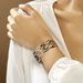 Bracelet Jonc Aelis Acier Blanc - Bracelets fantaisie Femme | Histoire d’Or