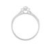 Bague Solitaire Karen Or Blanc Diamant - Bagues solitaires Femme | Histoire d’Or