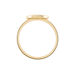 Bague Artea Plaqué Or Jaune Oxyde De Zirconium - Bagues solitaires Femme | Histoire d’Or
