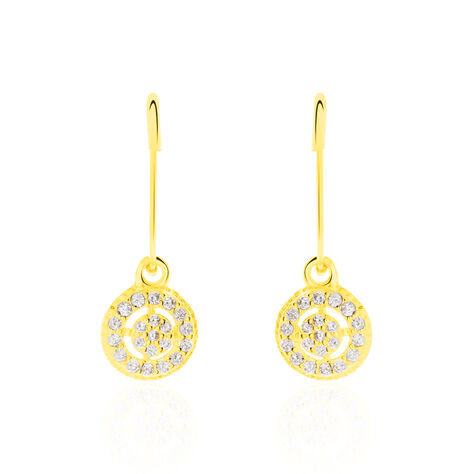 Créoles Lulu Or Jaune Oxyde - Boucles d'oreilles créoles Femme | Histoire d’Or