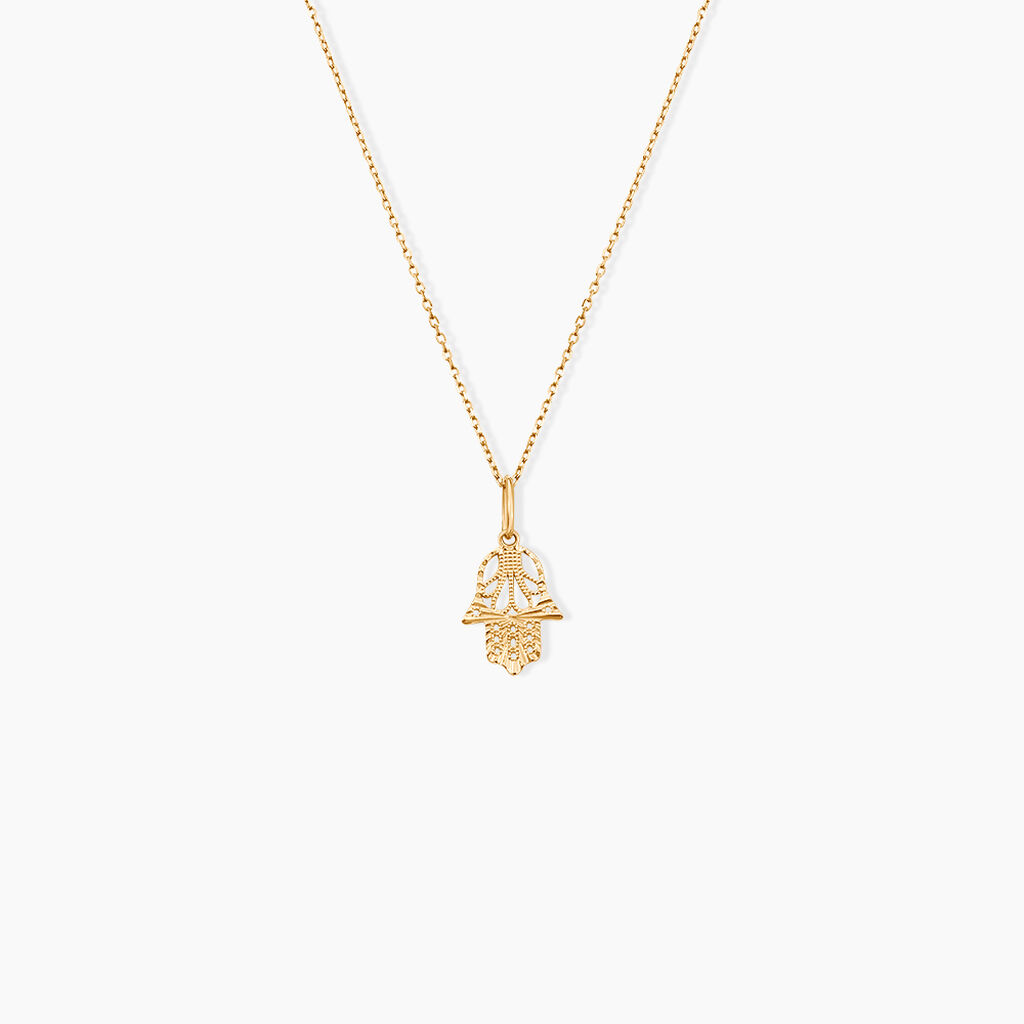 Pendentif Fatima Or Jaune - Pendentifs Femme | Histoire d’Or