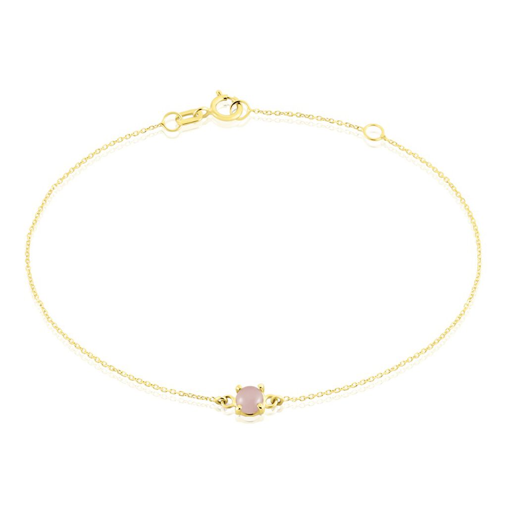 Bracelet Campsis Or Jaune Calcedoine - Bracelets Femme | Histoire d&rsquo;Or