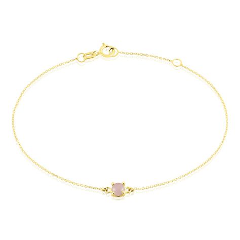 Bracelet Campsis Or Jaune Calcedoine - Bracelets Femme | Histoire d&rsquo;Or