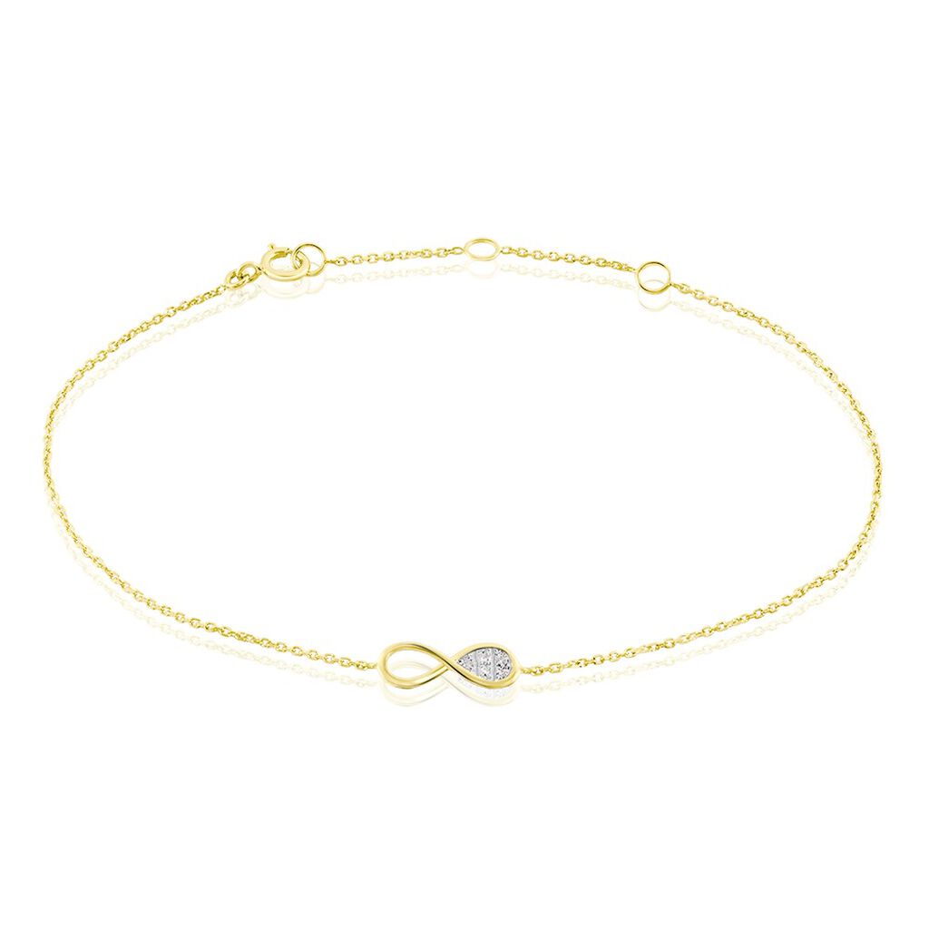Bracelet Or Jaune Sigana Diamants - Bracelets Femme | Histoire d’Or