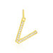 Pendentif Lettre V Or Jaune Oxyde - Pendentifs Femme | Histoire d’Or