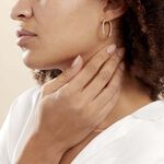 Cr&eacute;oles Ulrica Or Jaune - Boucles d'oreilles cr&eacute;oles Femme | Histoire d&rsquo;Or