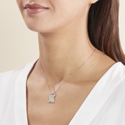 Pendentif Zodiaque Parchemin Argent Blanc - Pendentifs Zodiaque Famille | Histoire d’Or