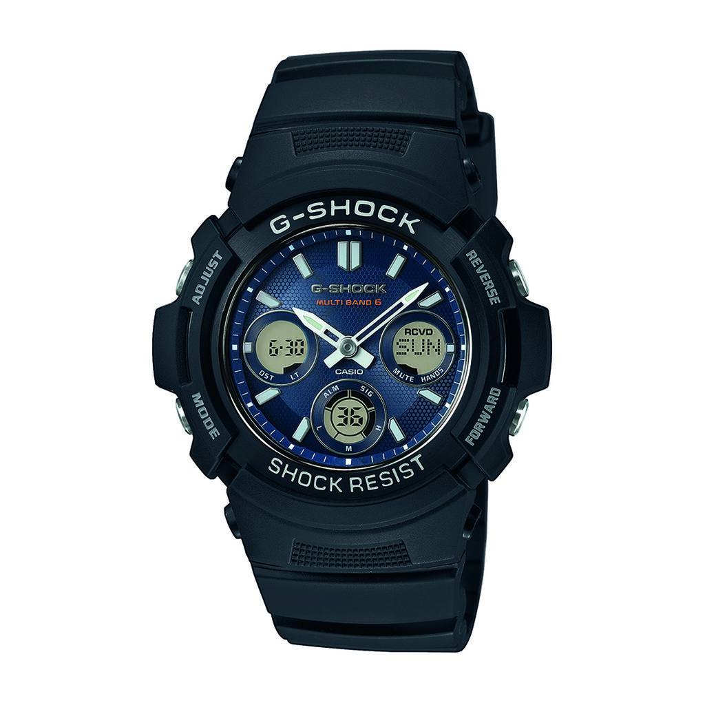 Montre Casio G-shock  Bleu - F&ecirc;te des p&egrave;res Homme | Histoire d&rsquo;Or