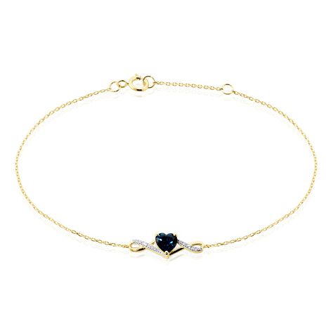 Bracelet Clothilde Or Jaune Topaze Oxyde De Zirconium - Bracelets Femme | Histoire d’Or