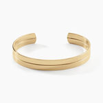 Bracelet Jonc Jeanne-lise Plaqu&eacute; Or Jaune - Bracelets joncs Femme | Histoire d&rsquo;Or