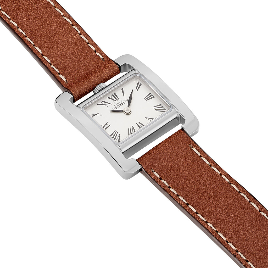 Montre Herbelin V Avenue Blanc - Montres Femme | Histoire d&rsquo;Or