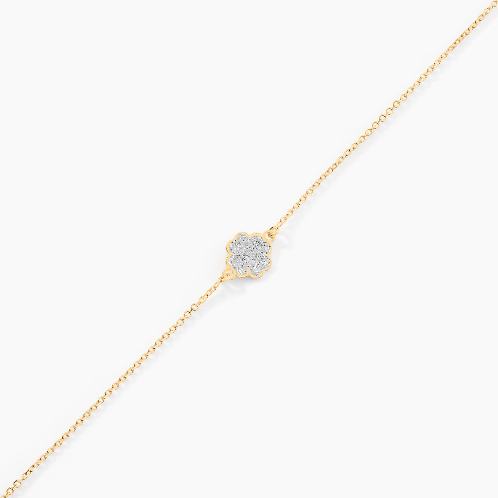 Bracelet Or Jaune Gontranie - Bracelets Femme | Histoire d&rsquo;Or