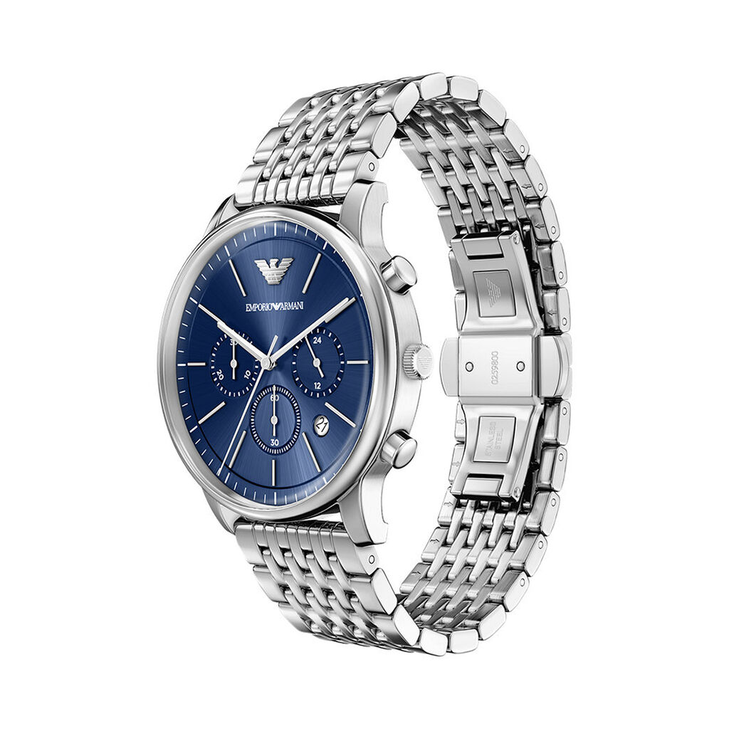 Montre Emporio Armani Bleu - Montres Homme | Histoire d&rsquo;Or
