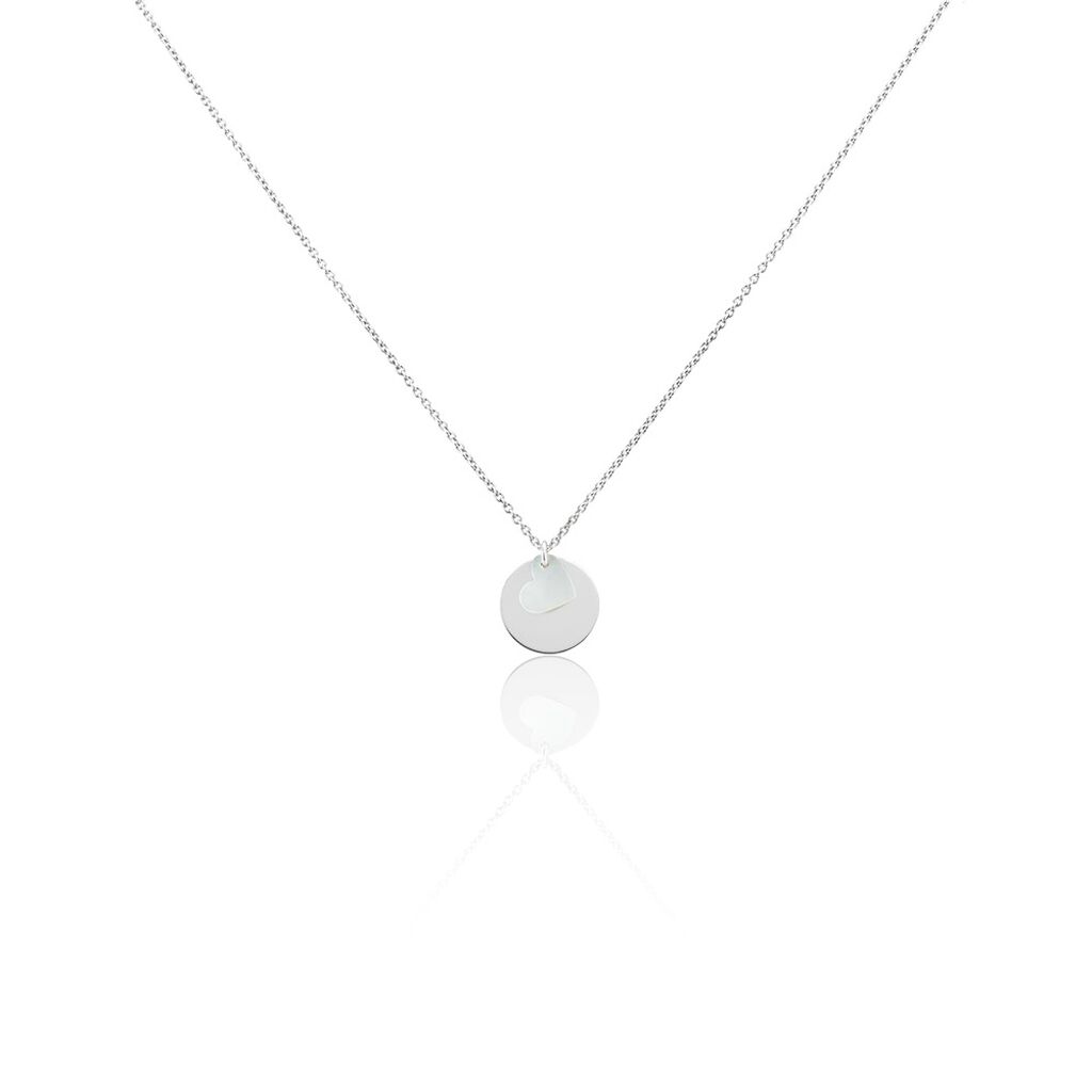 Collier Argent Blanc Tana Nacre - Colliers fantaisie Femme | Histoire d&rsquo;Or