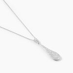 Collier Celine Or Blanc Diamant - Colliers Femme | Histoire d&rsquo;Or