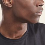 Boucles D'oreilles Puces Aphrodite Or Blanc Diamant - Clous d'oreilles Famille | Histoire d&rsquo;Or