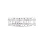 Bague Agathon Or Blanc Oxyde De Zirconium - Bagues avec pierre Femme | Histoire d&rsquo;Or
