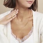 Collier Eilish Acier Jaune - Sautoirs Femme | Histoire d&rsquo;Or