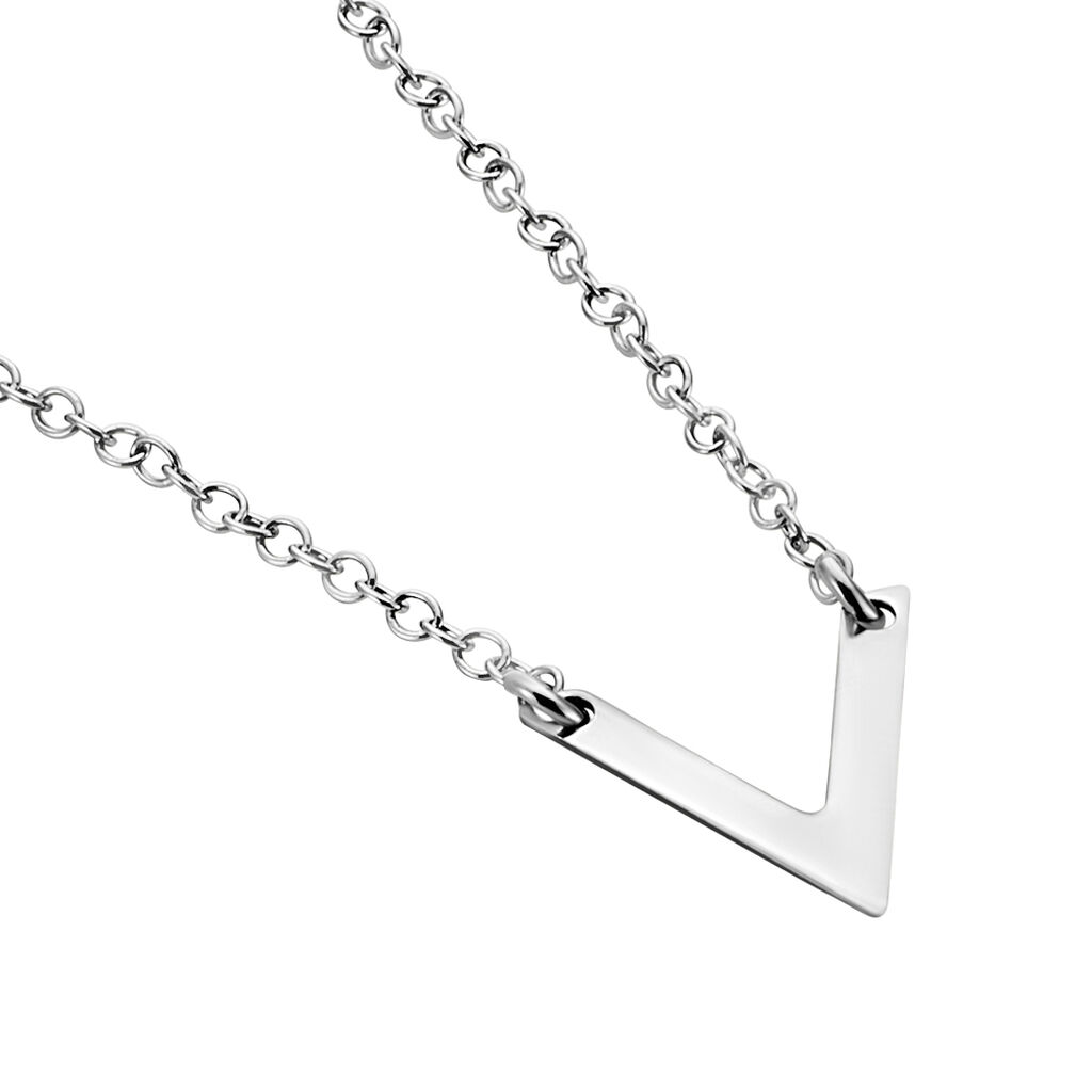 Collier Velda Argent Blanc - Colliers fantaisie Femme | Histoire d’Or