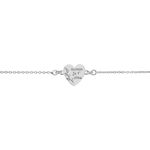 Bracelet Aemilia Argent Blanc - Bracelets Femme | Histoire d&rsquo;Or