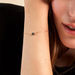 Bracelet Kobina Or Jaune Topaze Oxyde De Zirconium - Bracelets Femme | Histoire d&rsquo;Or