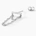 Boucles D'oreilles Pendantes Mircea Argent Blanc Oxyde De Zirconium - Boucles d'oreilles fantaisie Femme | Histoire d’Or