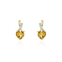 Boucles D'oreilles Puces Or Jaune Clothilde