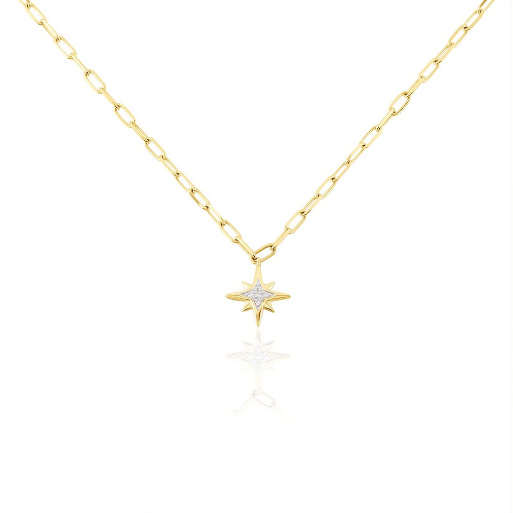 Collier Loved One Or Jaune Diamant - Colliers Femme | Histoire d’Or