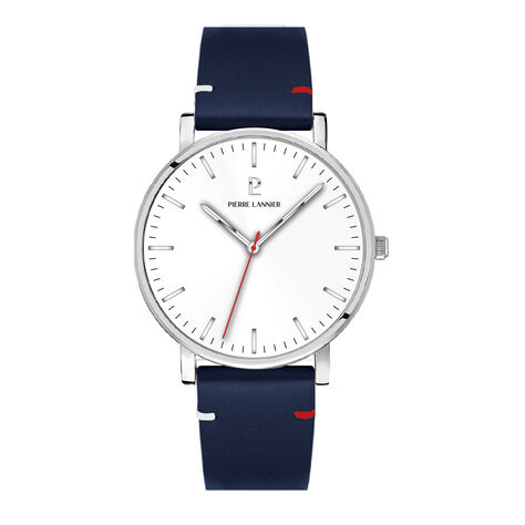 Montre Pierre Lannier Essential Blanc - Nouveautés Homme | Histoire d’Or