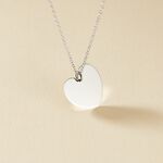 Collier Ylla Argent Blanc - Colliers fantaisie Femme | Histoire d&rsquo;Or