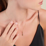 Collier Ondulations Or Jaune Emeraude Diamant - Colliers Femme | Histoire d&rsquo;Or