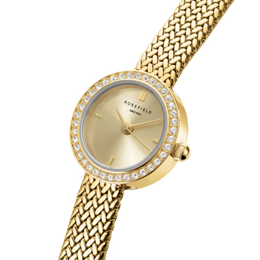 Montre Rosefield Minis Champagne - Id&eacute;es cadeaux Femme | Histoire d&rsquo;Or