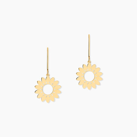 Boucles D'Oreilles Pendantes Hypatia Or Jaune - Boucles d'oreilles pendantes Femme | Histoire d&rsquo;Or