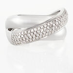 Bague Annoncia Or Blanc Diamant - Bagues avec pierre Femme | Histoire d&rsquo;Or