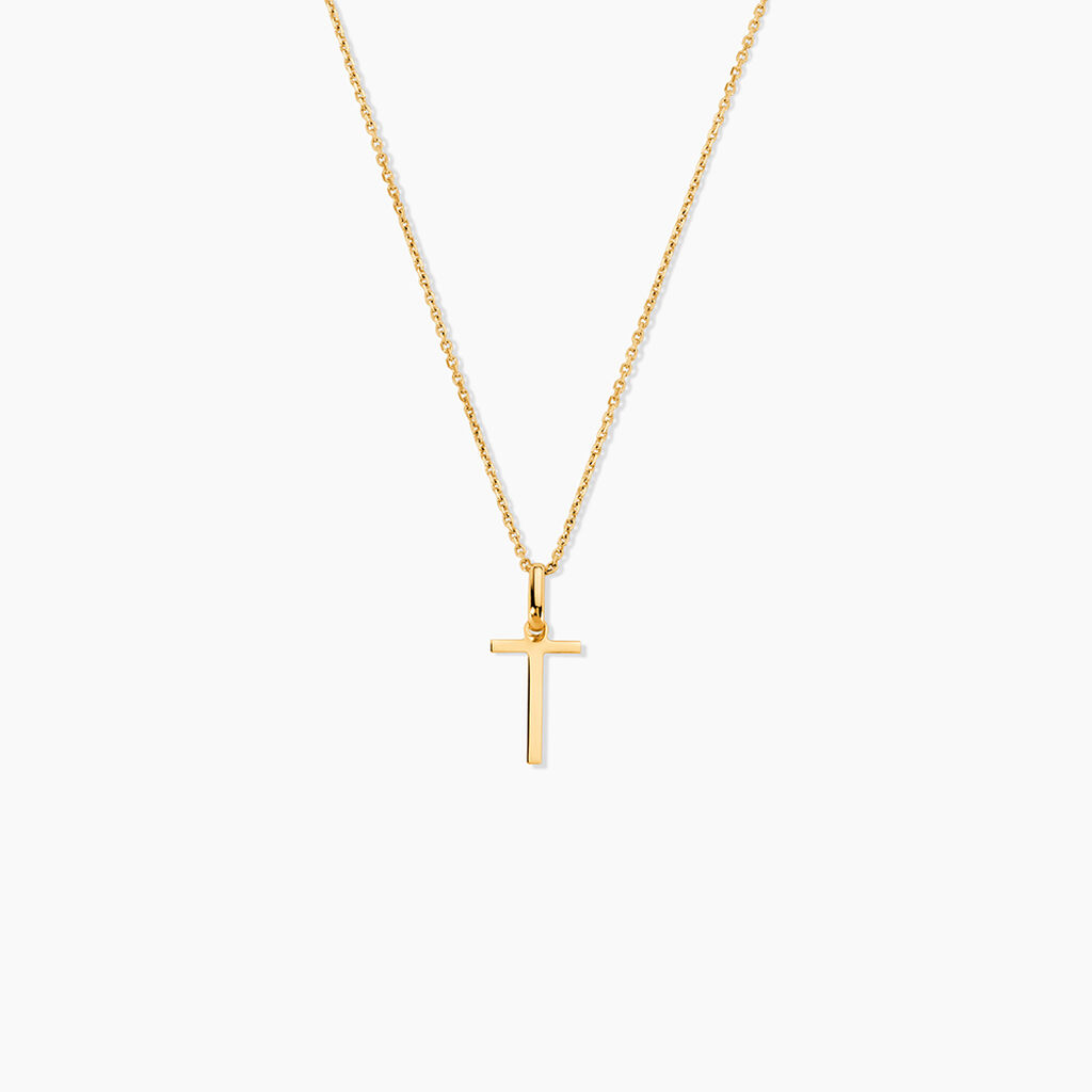 Pendentif Ionia Lettre Or Jaune - Pendentifs Famille | Histoire d&rsquo;Or