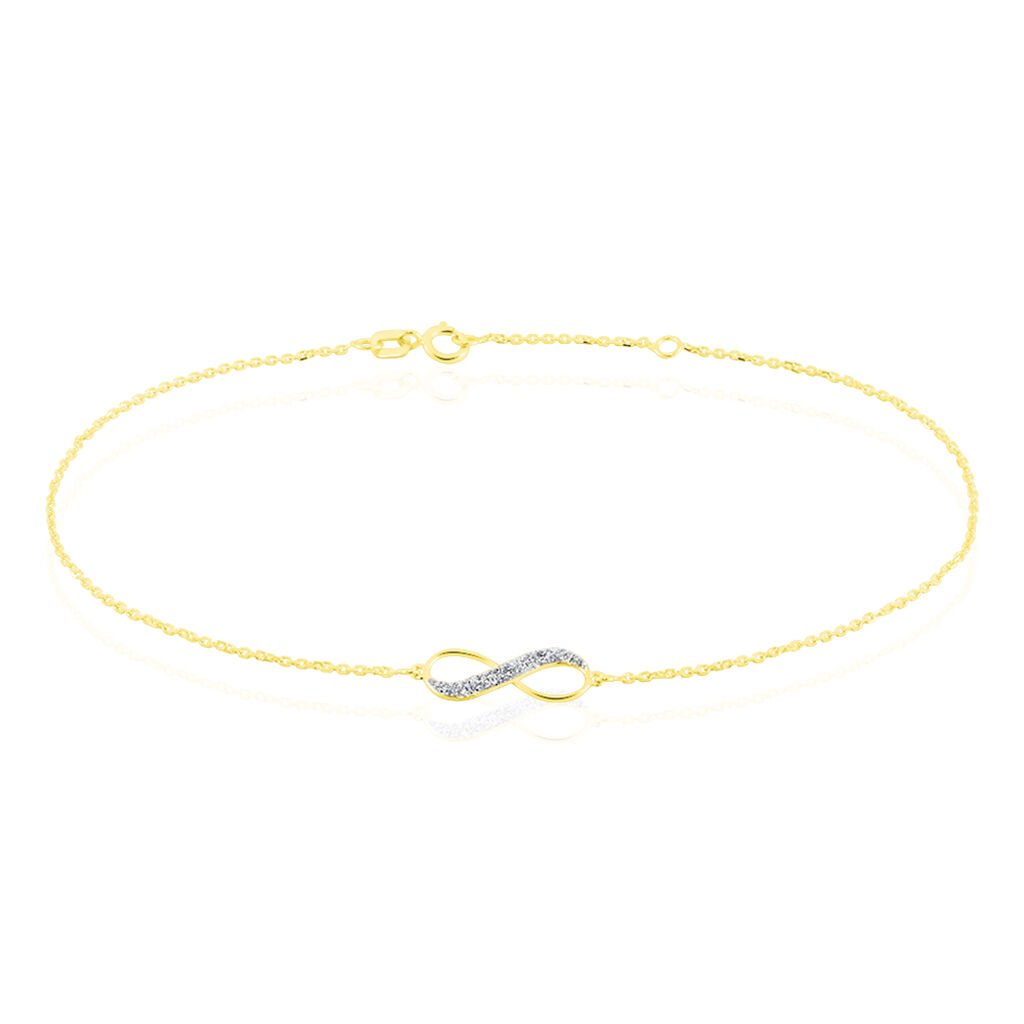 Cha&icirc;ne De Cheville Esparcette Or Jaune - Cha&icirc;nes de cheville Femme | Histoire d&rsquo;Or