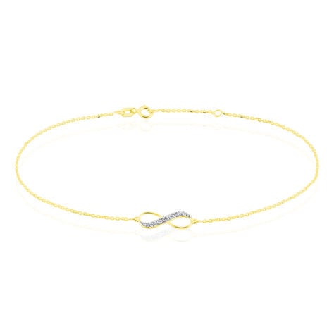 Cha&icirc;ne De Cheville Esparcette Or Jaune - Cha&icirc;nes de cheville Femme | Histoire d&rsquo;Or