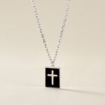 Collier Romaji Argent Blanc - Colliers fantaisie Homme | Histoire d&rsquo;Or