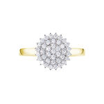 Bague Mireya Or Jaune Oxydes - Bagues avec pierre Femme | Histoire d&rsquo;Or