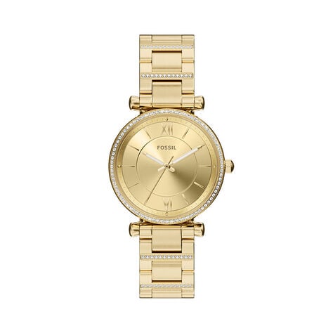 Montre Fossil Carlie 35 Champagne - Montres Femme | Histoire d&rsquo;Or