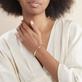 Bracelet Jen Tresse 6 Fils Or Bicolore - Bracelets Femme | Histoire d’Or