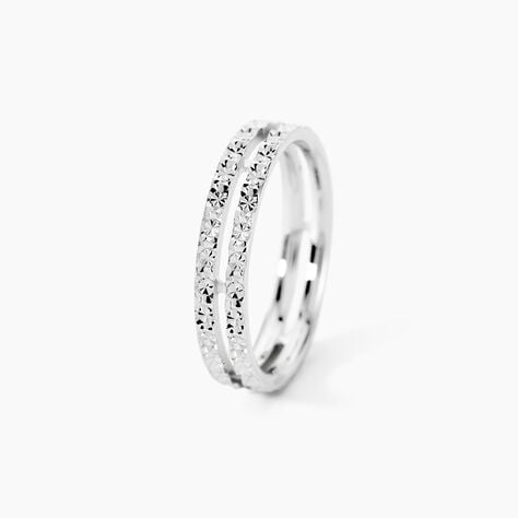 Alliance Hermanne Or Blanc - Alliances Unisex | Histoire d&rsquo;Or