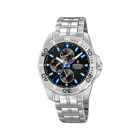 Montre Festina Multifonctions Noir - Montres Homme | Histoire d’Or
