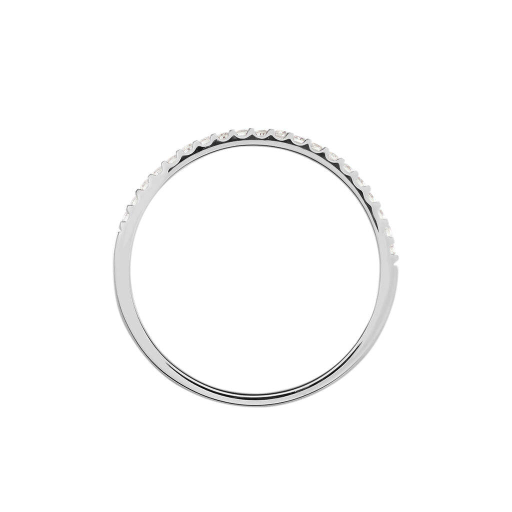 Bague Gizella Or Blanc Diamant - Alliances Femme | Histoire d’Or