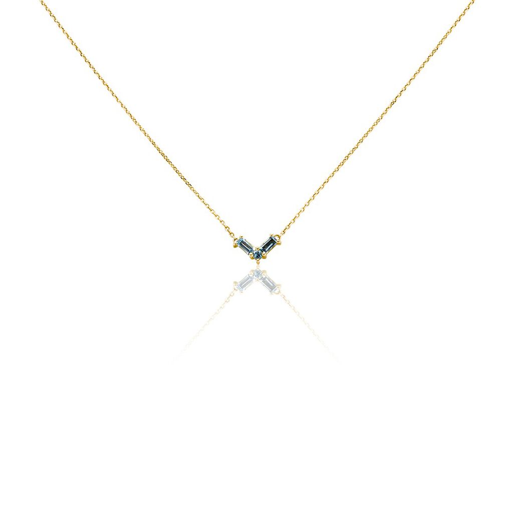Collier Lavender Or Jaune Topaze - Colliers Femme | Histoire d&rsquo;Or