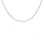 Cha&icirc;ne Vivian Argent Blanc - Chaines Femme | Histoire d&rsquo;Or