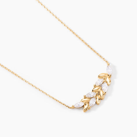 Collier Alexine Or Jaune Oxyde De Zirconium - Colliers Femme | Histoire d’Or
